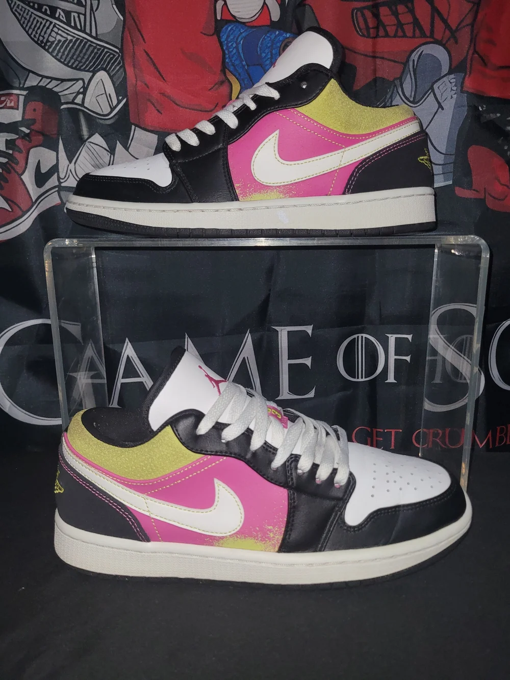 Jordan 1 Low Spraypaint
